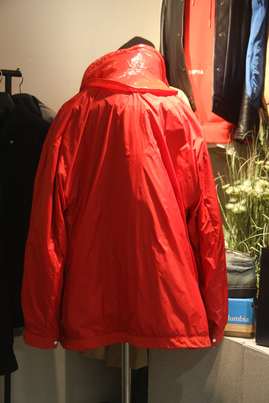 JUUN.J RED SAFARI SHORT COAT