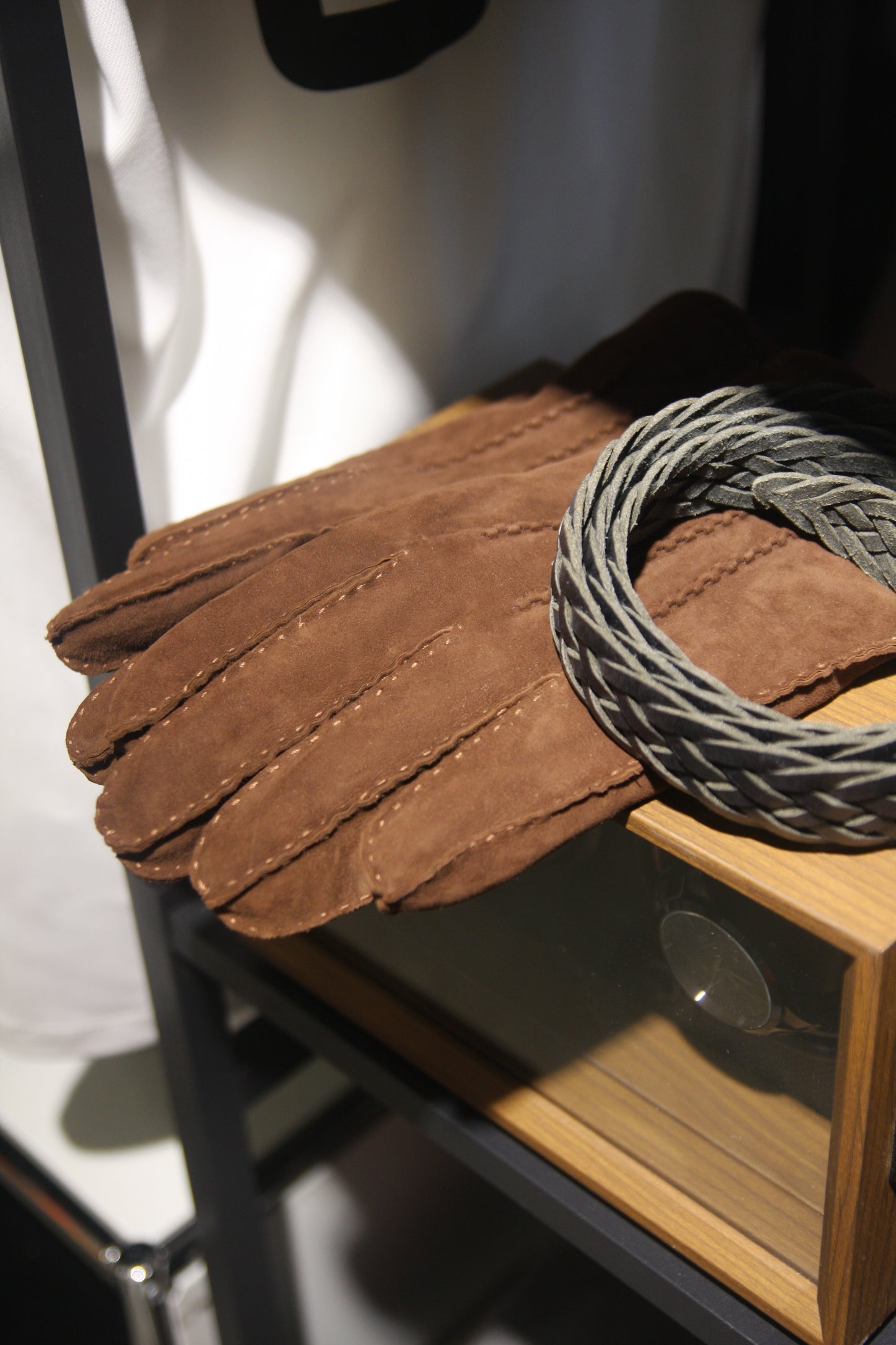 DAKS HERITAGE LEATHER GLOVE