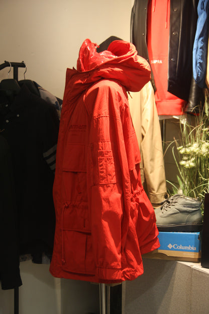 JUUN.J RED SAFARI SHORT COAT