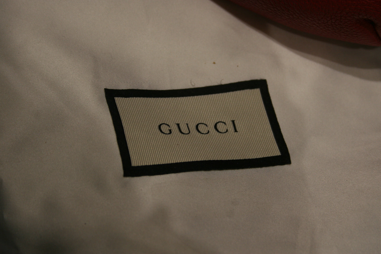 GUCCI red belt bag